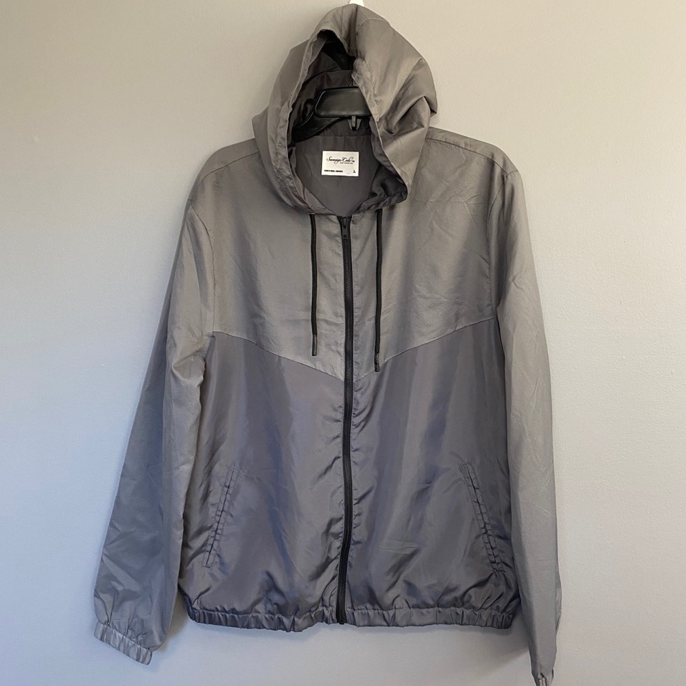 Sovereign Code Catch Hooded Jacket Charcoal - Picture 4 of 8